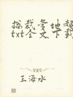 总裁爹地超给力txt全文下载