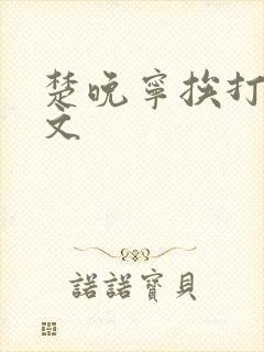 楚晚宁挨打训诫文
