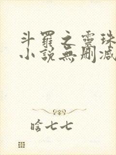 斗罗之灵珠神剑小说无删减封面