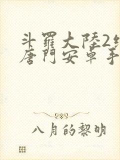斗罗大陆2绝世唐门安卓手游