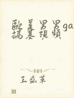 欧美男男gay搞基视频