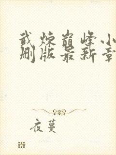 武炼巅峰小说未删版最新章节封面