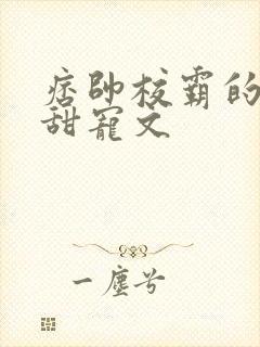 痞帅校霸的校园甜宠文