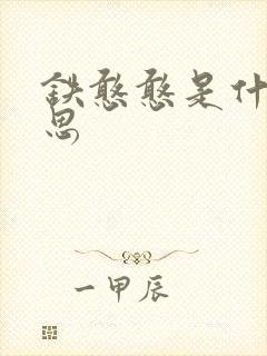 铁憨憨是什么意思