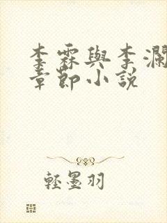 李霖与李澜最新章节小说