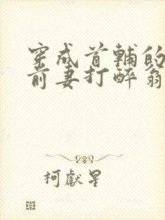 穿成首辅的炮灰前妻打醉翁