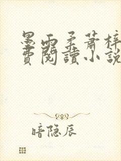 墨雨柔萧梓琛免费阅读小说