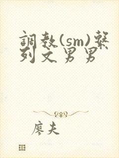 调教(sm)系列文男男封面