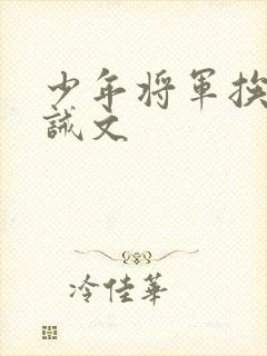 少年将军挨打训诫文