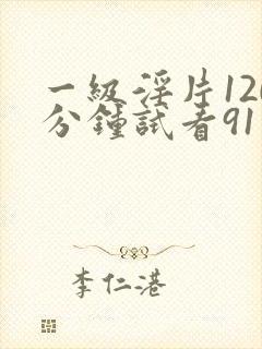 一级淫片120分钟试看91
