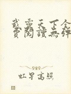 武灵天下全文免费阅读无弹窗封面