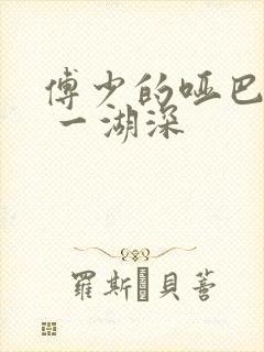 傅少的哑巴新妻 一湖深封面