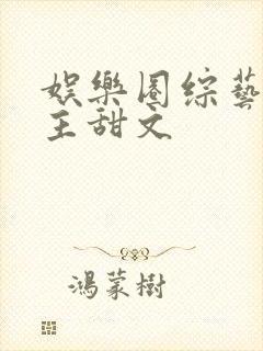 娱乐圈综艺双男主甜文