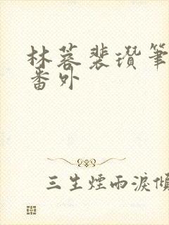 林蓉裴瓒笔趣阁番外