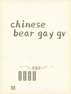 chinese bear gay gv