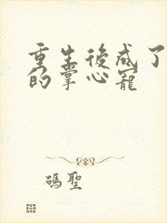 重生后成了权臣的掌心宠
