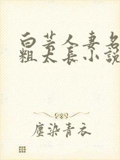 白芸人妻名器太粗太长小说