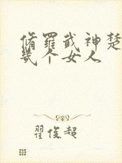 修罗武神楚枫有几个女人