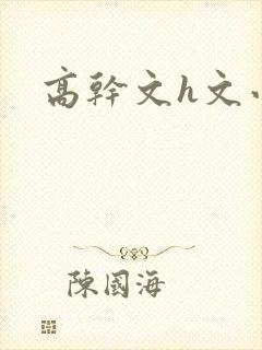 高干文h文小说封面