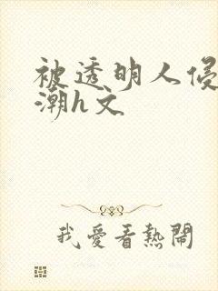 被透明人侵犯高潮h文