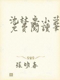 沈林鲁小荣小说免费阅读笔趣阁