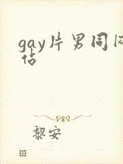 gay片男同网站封面