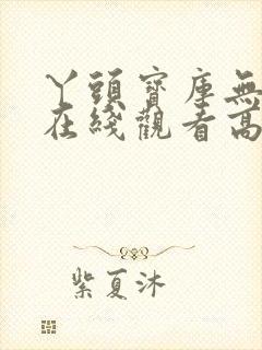 丫头宝库无删减在线观看高清