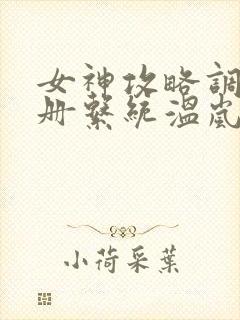 女神攻略调教手册系统温岚主角封面