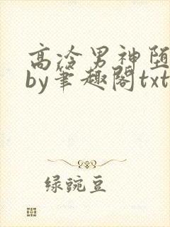 高冷男神堕落篇by笔趣阁txt下载完整版