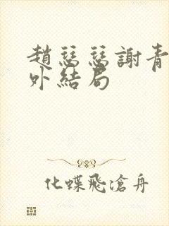 赵瑟瑟谢青砚番外结局