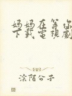 妈妈在等你免费下载电视剧