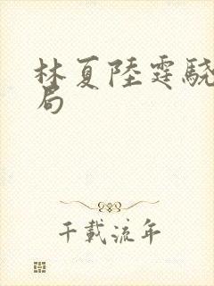 林夏陆霆骁大结局封面