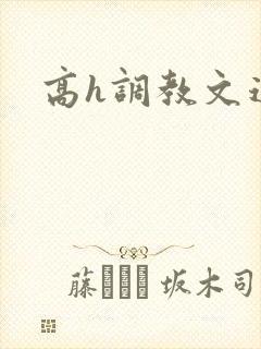 高h调教文道具封面