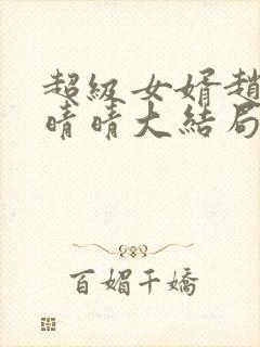 超级女婿赵旭李晴晴大结局