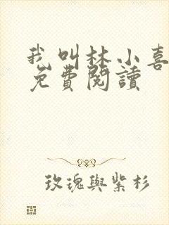 我叫林小喜全文免费阅读