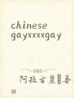 chinesegayxxxxgay封面