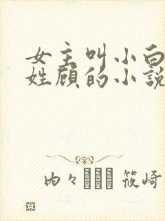女主叫小白男主姓顾的小说