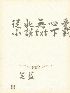 从此无心爱良夜小说txt下载封面