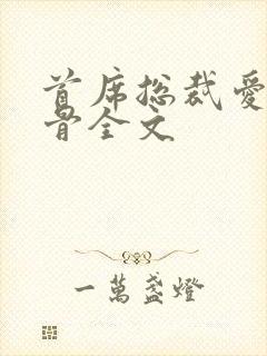 首席总裁爱你入骨全文