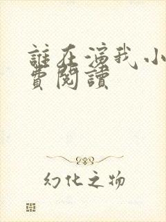 谁在演我小说免费阅读