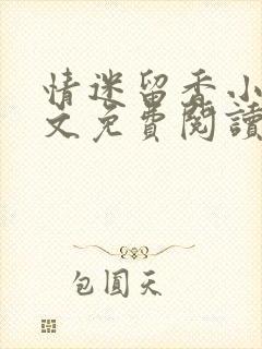 情迷留香小说全文免费阅读无弹窗封面
