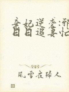 弃妃逆袭:邪王日日追妻忙最新版