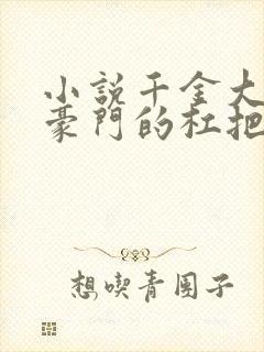 小说千金大佬是豪门的杠把子团宠txt