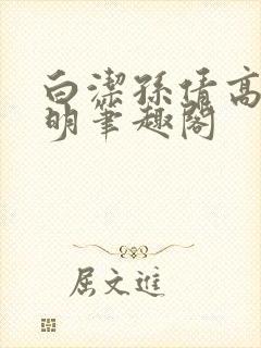 白洁孙倩高义李明笔趣阁