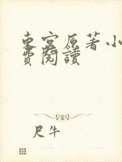 东宫原著小说免费阅读封面