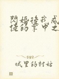 闪婚后我成了大佬的掌中之物电视连续剧