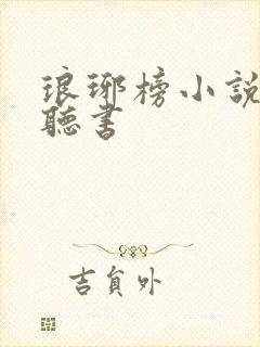琅琊榜小说原著听书