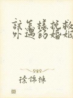 该怎样挽救老公外遇的婚姻封面
