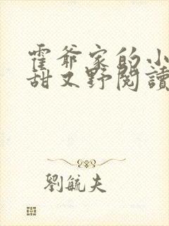 霍爷家的小祖宗甜又野阅读阅读全文