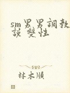 sm男男调教小说 双性